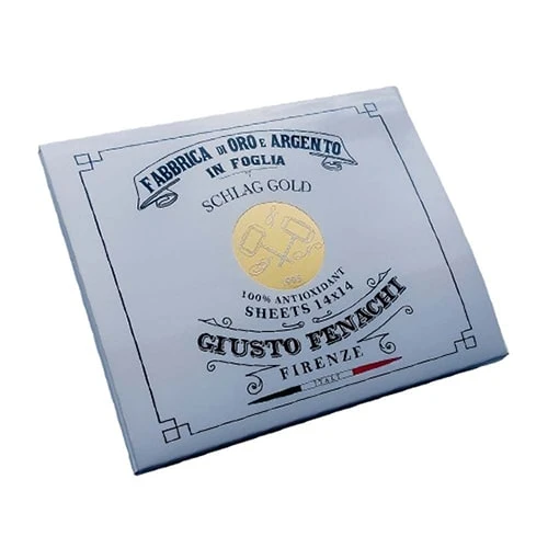 ورق طلا استیل کد Rose Gold فیناچی ایتالیایی صد تایی